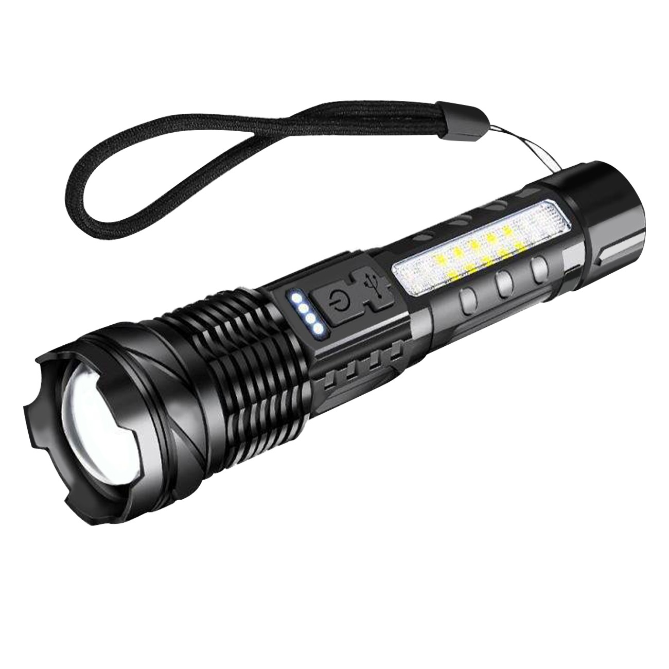 Main product image of Rechargeable LED Flashlight Work Light with USB Charging