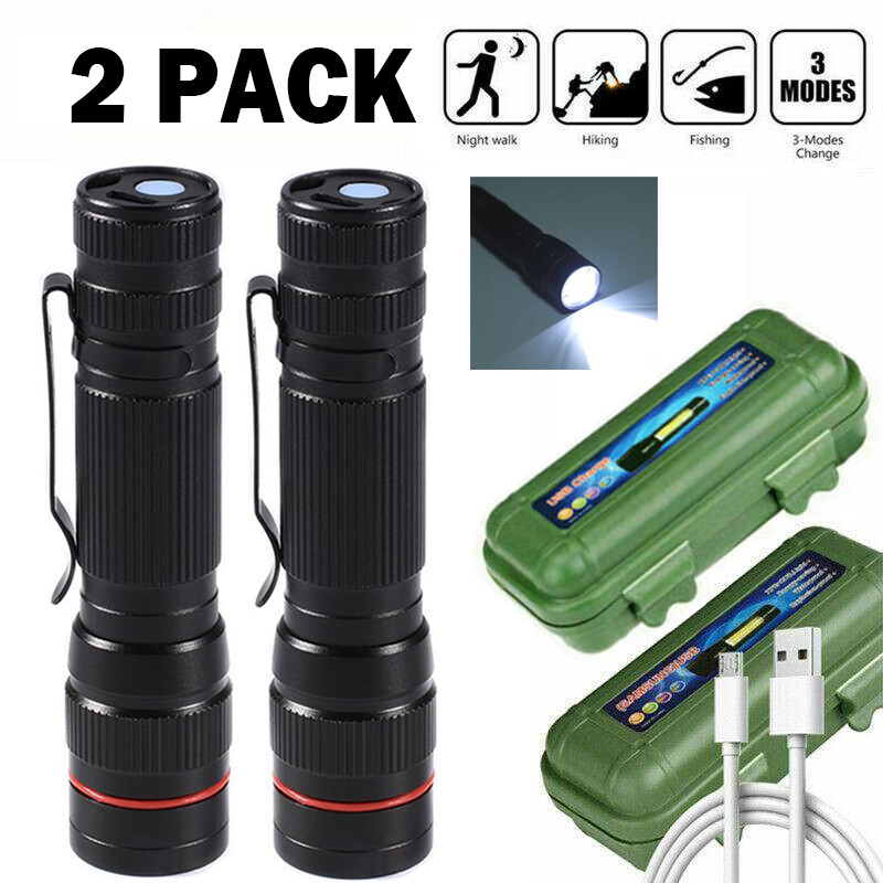Main product image of LED USB Rechargeable Tactical Zoom Pen Light