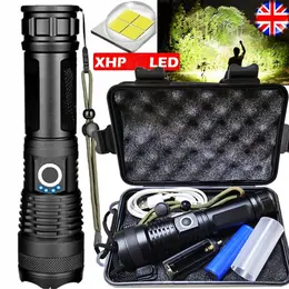 Product image of LED Flashlight, Zoomable Beam, USB Rechargeable Work Light