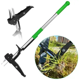 Product image of Aluminum Weed Puller, Stand-Up, Manual, 4-Claw