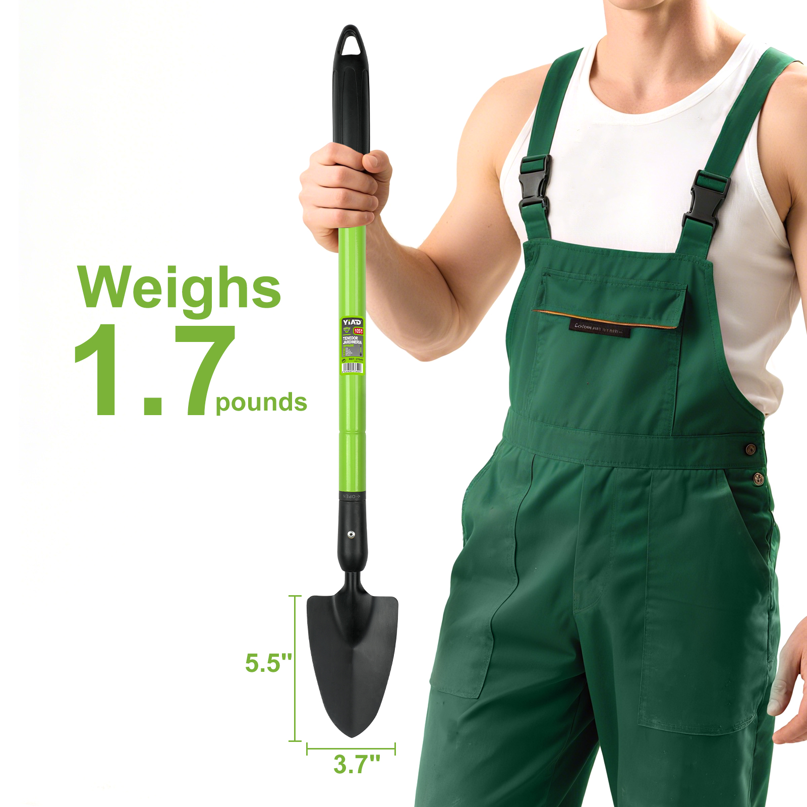 Main product image of Adjustable Telescopic Handle Shovel for General Digging Tasks