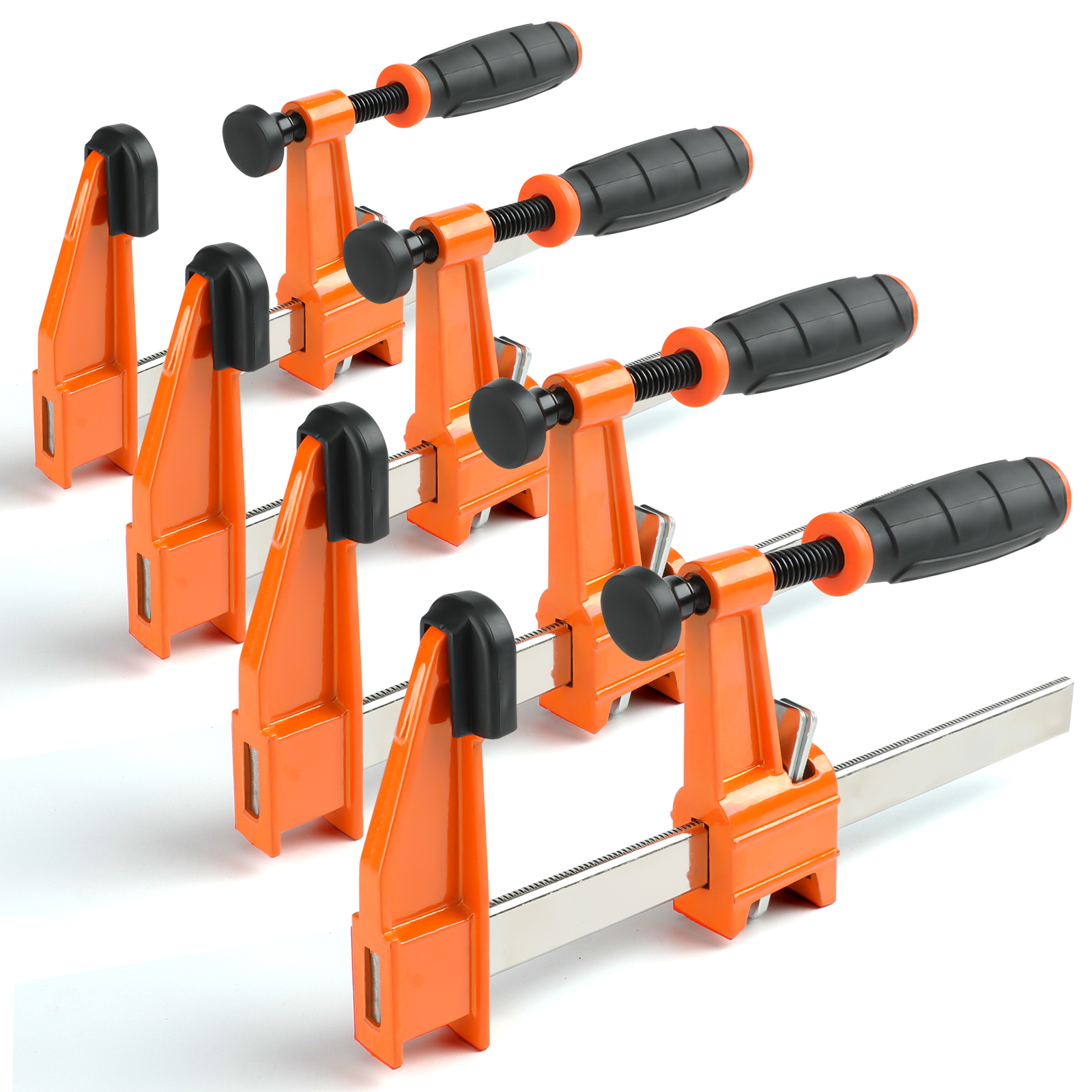 Main product image of F-Clamp Set, 4-Piece, for General Clamping Applications