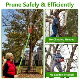 Product image of Manual 2-in-1 Extendable Pole Saw and Pruner, 8.23-15.12 ft