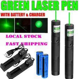 Product image of Green Laser Pointer Pen, 532nm, USB Rechargeable