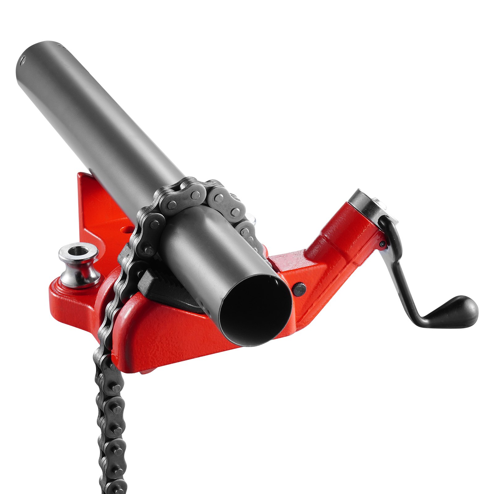 Main product image of Pipe Chain Vise, 1/4" - 6" Pipe Capacity, 28" Chain, Cast Iron Base