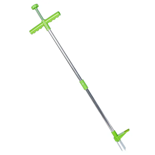 Main product image of Aluminum Stand Up Weed Puller, 3 Claws, 38.98in Handle, Foot Pedal