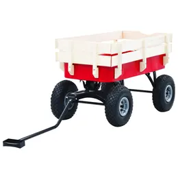 Product image of Industrial Hand Trolley, 150 kg Load Capacity, Red