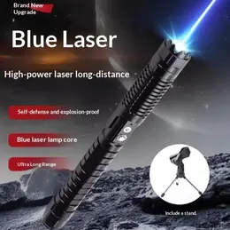 Product image of Blue Laser Flashlight, Long-Range Beam, Outdoor Industrial Use
