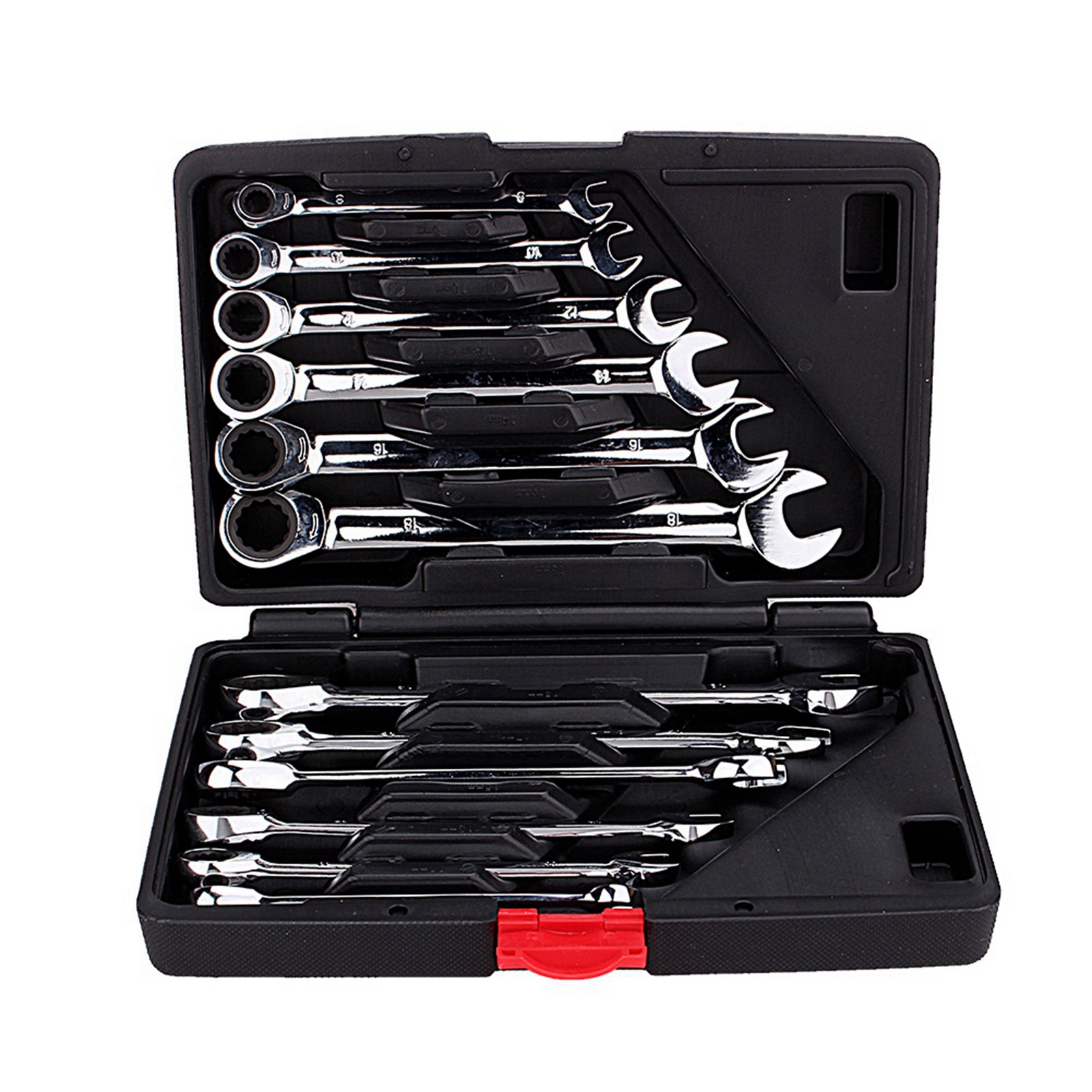Main product image of 12-Piece Ratcheting Combination Wrench Set for General Maintenance