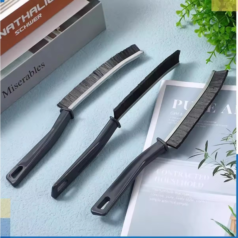 Main product image of 3-Pack Hard Bristle Crevice Cleaning Brushes, 9.3L x 5W x 0.8H
