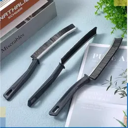 Product image of 3-Pack Hard Bristle Crevice Cleaning Brushes, 9.3L x 5W x 0.8H