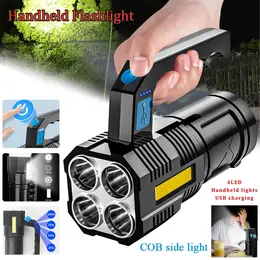 Product image of USB Rechargeable Handheld LED Spotlight Work Light