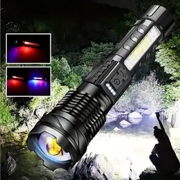 Product image of LED Rechargeable Handheld Torch Flood Light, Focus Adjustable, Water Resistant