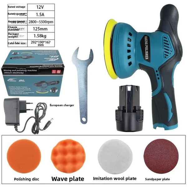 Main product image of 12V Cordless Car Polisher Sander, 8-Speed