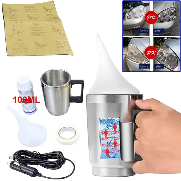 Main product image of 100ML Headlight Restoration Kit with Polymer Liquid