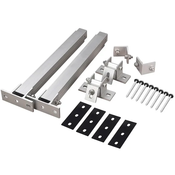 Main product image of Solar PV Adjustable Foot Brackets, 15-30 Degree, Nut Type