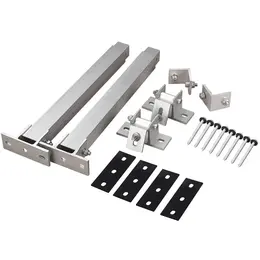 Product image of Solar PV Adjustable Foot Brackets, 15-30 Degree, Nut Type