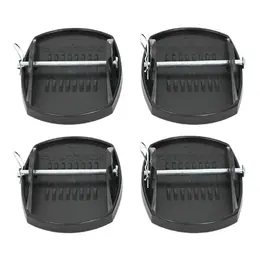 Product image of 4-Piece Jack Pads for RV and Trailer Stabilizer Legs