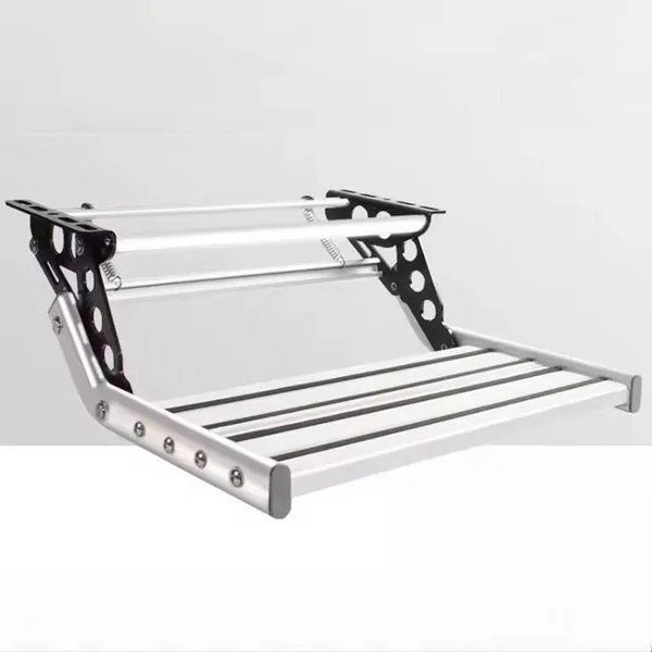 Main product image of Manual Single Layer RV Step, Anti-slip Aluminum Alloy Pedals, Anodized