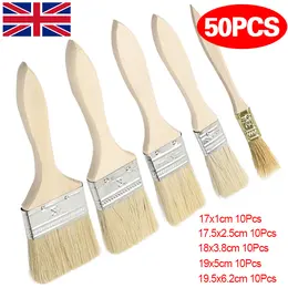Product image of 50x Disposable Paint Brushes for Painting and Fencing