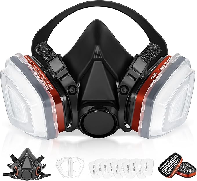 Main product image of 6001 Respiratory Half Mask with Replaceable Filter