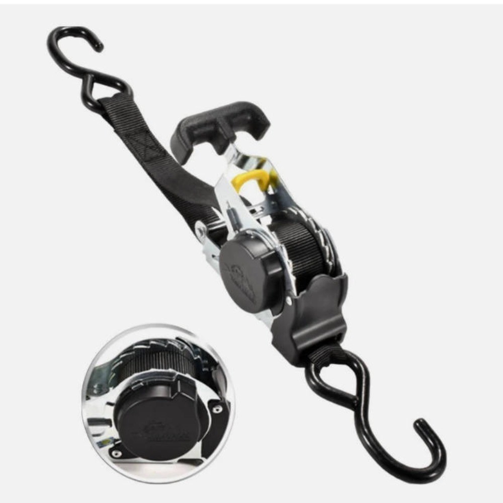 Main product image of 2-Pack Automatic Retracting Ratchet Tie-Down Straps