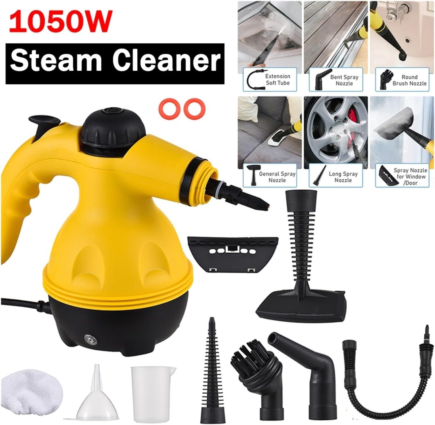 Main product image of 1050W Handheld High Pressure Steam Cleaner