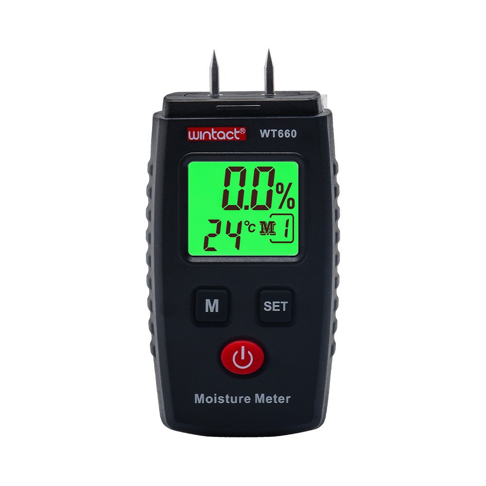 Main product image of 3-in-1 Moisture Meter for Wood, Wall, and Construction with LCD Display