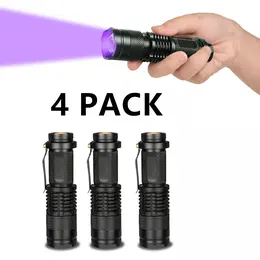 Product image of Handheld UV LED Flashlight, 395nm Blacklight for Inspection