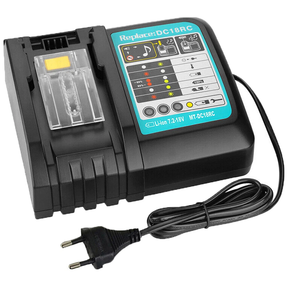 Main product image of Makita DC18RC Charger for 14.4V-18V Li-Ion Batteries