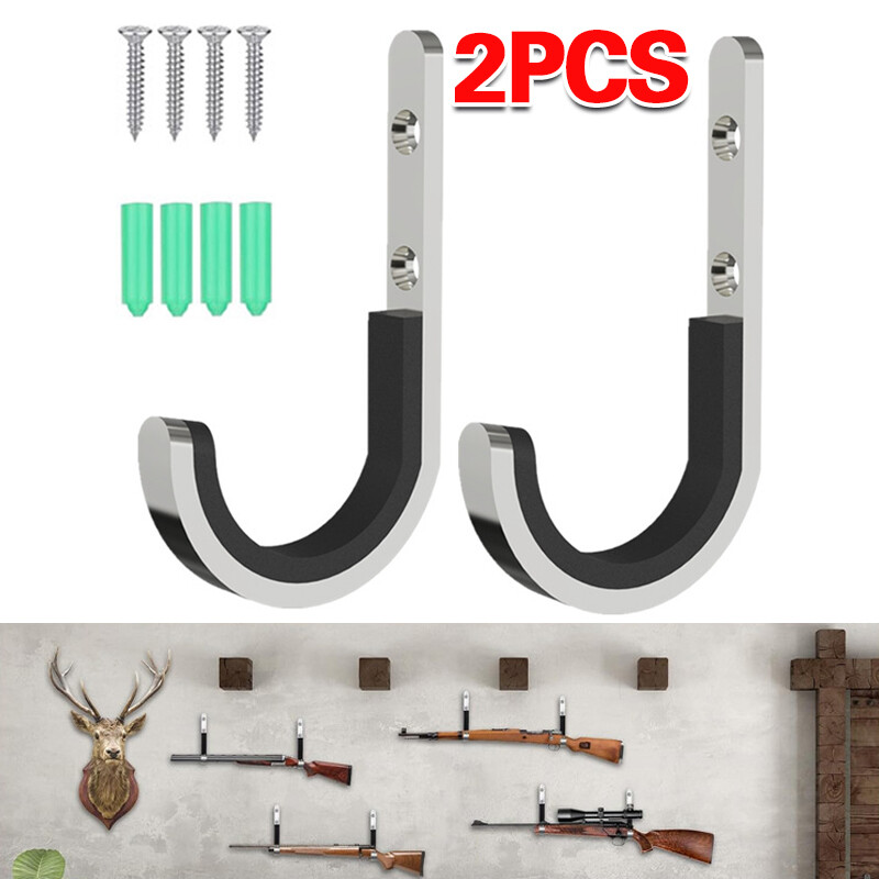Main product image of Pair of Padded Wall Mount Hooks for Firearms