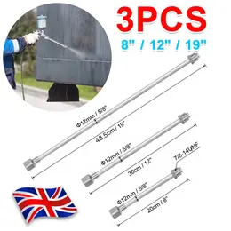 Product image of 3 Pcs Airless Paint Sprayer Extension Rods, 8, 12, 19 inch
