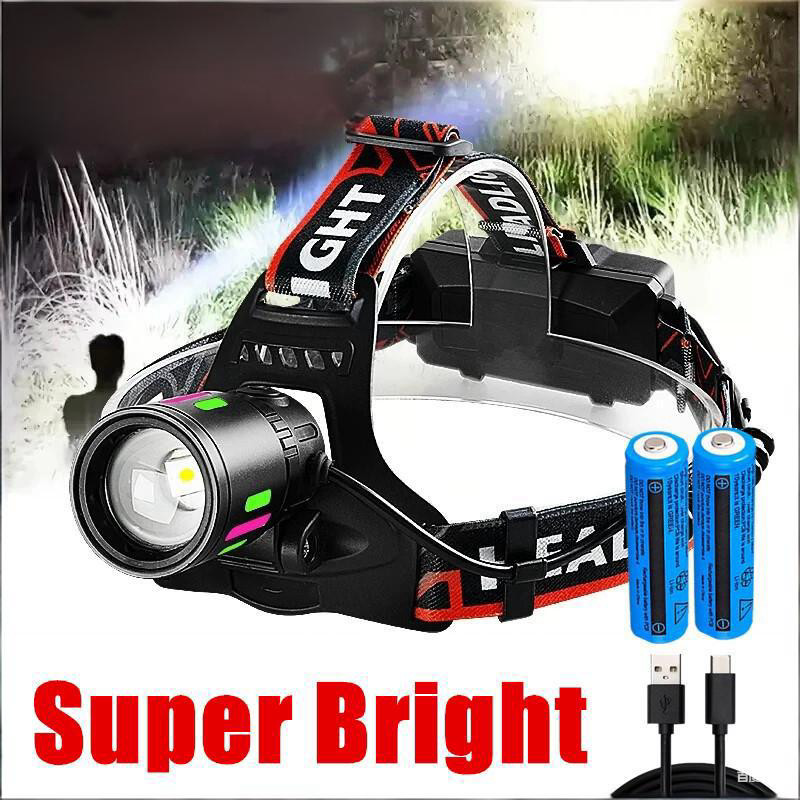 Main product image of Rechargeable LED Headlamp with 9900000LM Output