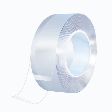 Main product image of Double-Sided Transparent Adhesive Tape, 2cm W x 1m L x 1mm T