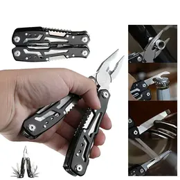 Product image of Stainless Steel Folding Pocket Multi-tool Pliers with Saw