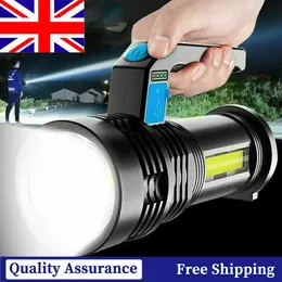 Product image of USB Rechargeable LED Flashlight with Spotlight Function