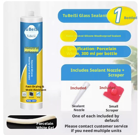 Main product image of Clear Glass Adhesive, Transparent, for Bonding Applications