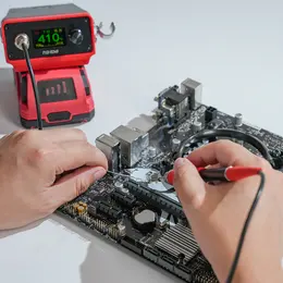 Product image of MELLIF Dual Power Soldering Iron Station for Multiple Heat Settings