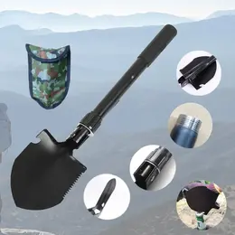 Product image of Foldable Shovel with Compass and Storage Bag for Vehicle Use