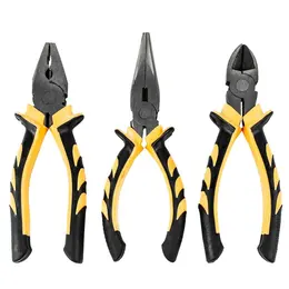Product image of Set of 3 Combination Pliers with Soft-grip Handles