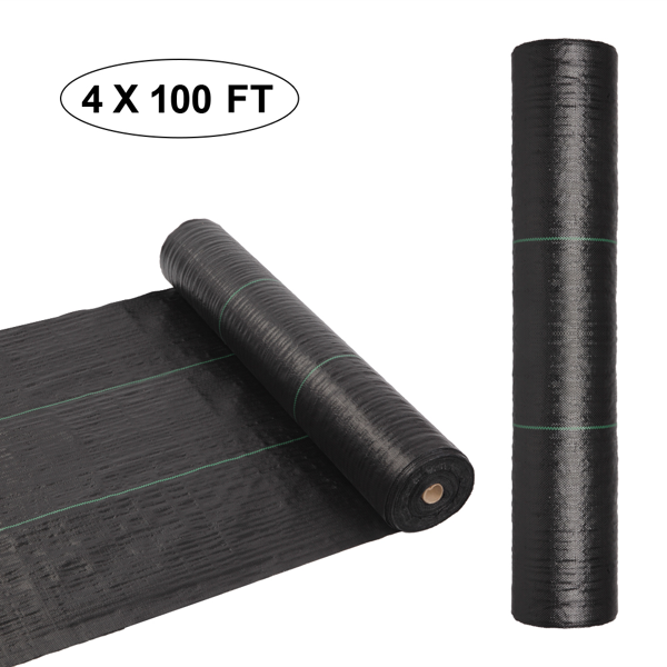 Main product image of Black Polyethylene Weeding Cloth, 4x100 ft Roll