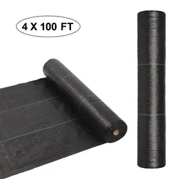 Product image of Black Polyethylene Weeding Cloth, 4x100 ft Roll