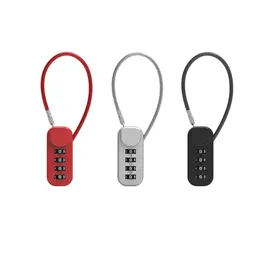 Product image of Mini Steel Wire Rope Combination Padlock, 04U