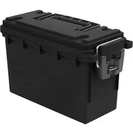Product image of Black Stackable Lockable Water/Dust Resistant Ammo Storage Box