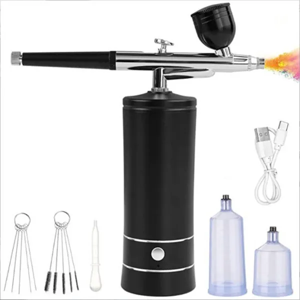 Main product image of Cordless Mini Portable Airbrush Set with Compressor