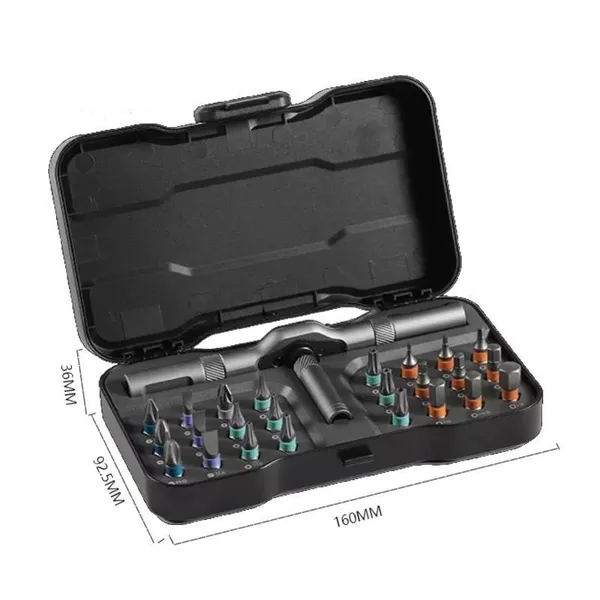 Main product image of 24-in-1 Ratchet Screwdriver Set with 24 Interchangeable Bits
