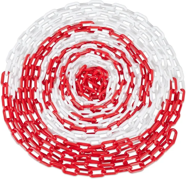 Main product image of Plastic Warning Barrier Chain, 25m Length