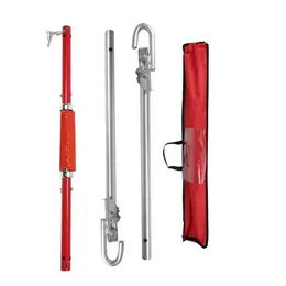 Product image of 3000kg Car Tow Bar with Spring Damping, Red, Storage Pouch