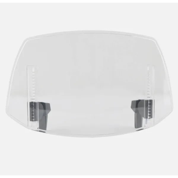 Main product image of Motorcycle Windshield Extension, Adjustable, Mounts Above Original Windshield