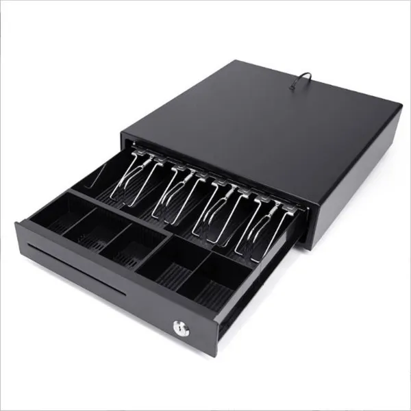 Main product image of Electrically Opening Cash Drawer with Coin and Banknote Tray